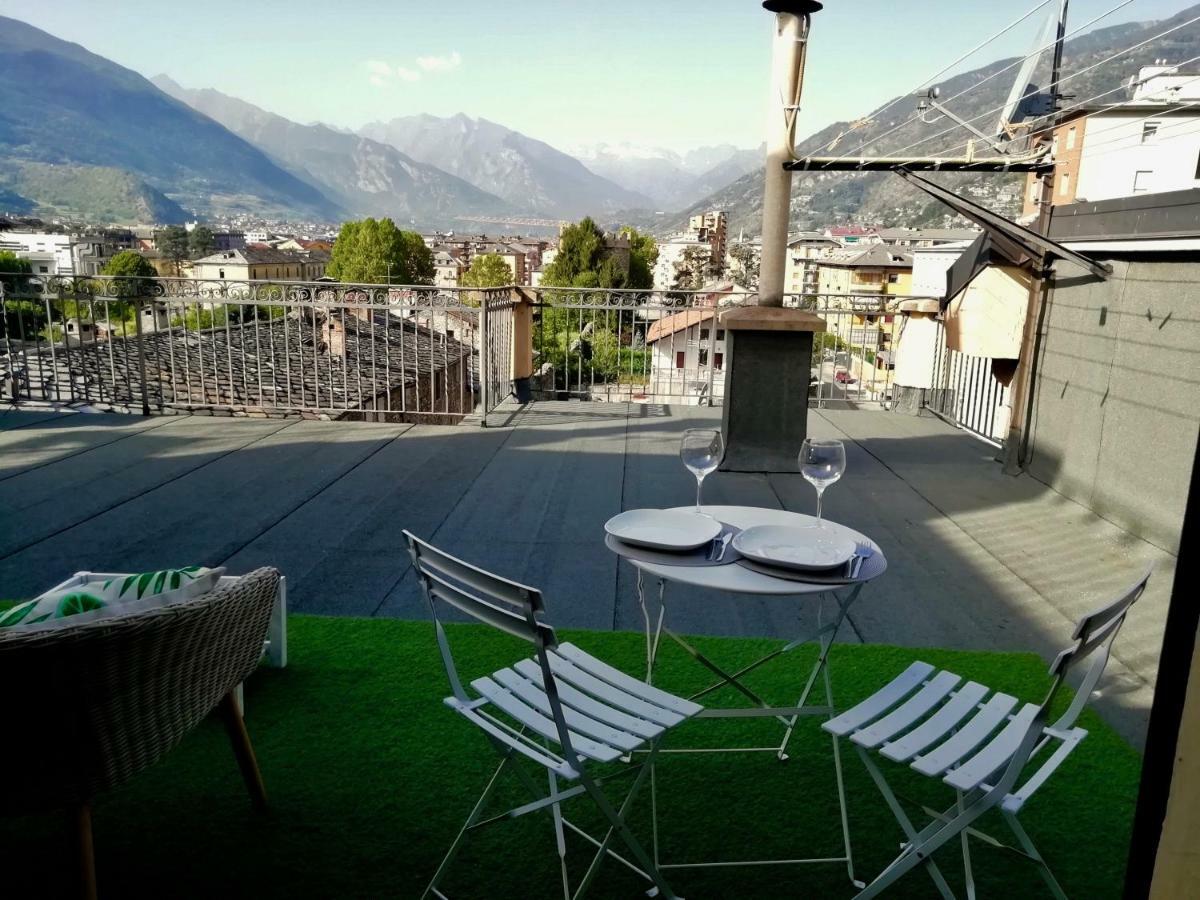Mansarda Del Sole, Nel Cuore Di Aosta Exterior photo